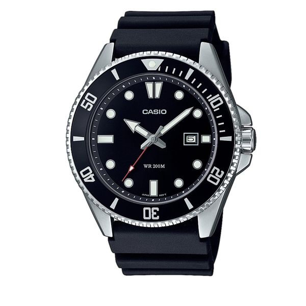 Casio Sat Casio Duro Diver MDV-107-1A1VEF Black