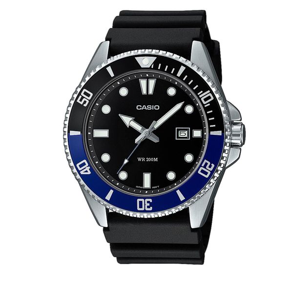 Casio Sat Casio Duro Diver MDV-107-1A2VEF Black