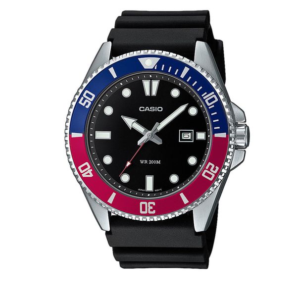 Casio Sat Casio Duro Diver MDV-107-1A3VEF Crna