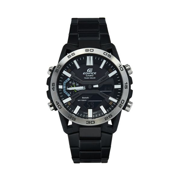 Casio Sat Casio Ediffice Bluetooth Sospensione Solar ECB-2000DD-1AEF Crna