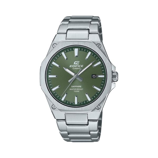 Casio Sat Casio Edifice Classic Sapphire EFR-S108D-3AVUEF Silver