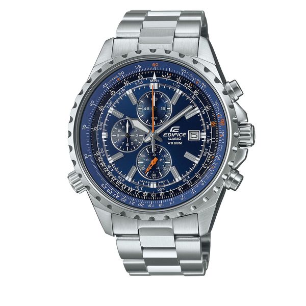 Casio Sat Casio Edifice EF-527D-2AVUEF Silver/Silver