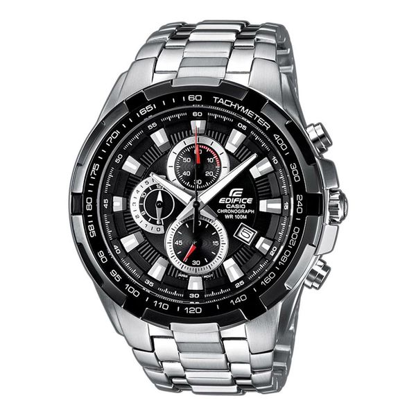 Casio Sat Casio Edifice EF-539D-1AVEF Silver/Black