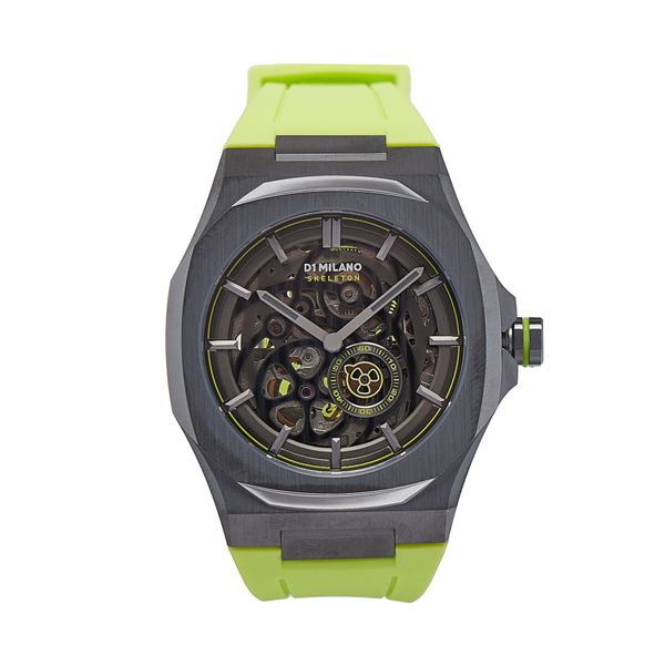 D1 Milano Sat D1 Milano Slice Lime Skeleton Rubber SKRJ15 Green