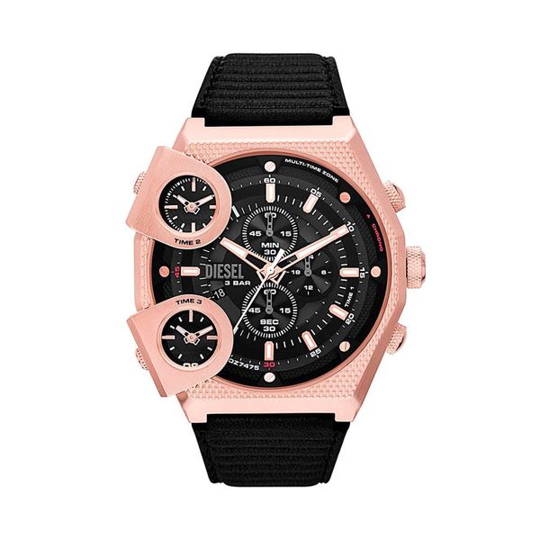 Diesel Sat Diesel Sideshow DZ7475 Rose Gold