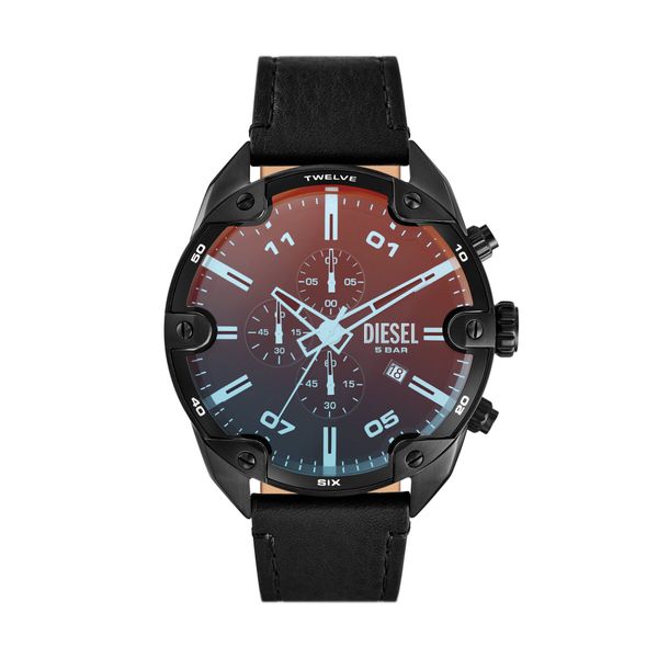 Diesel Sat Diesel Spiked DZ4667 Crna