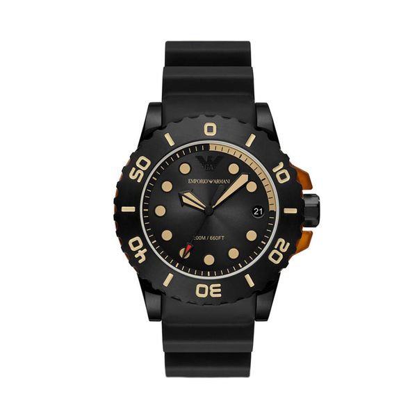 Emporio Armani Sat Emporio Armani Aqua AR11539 Black