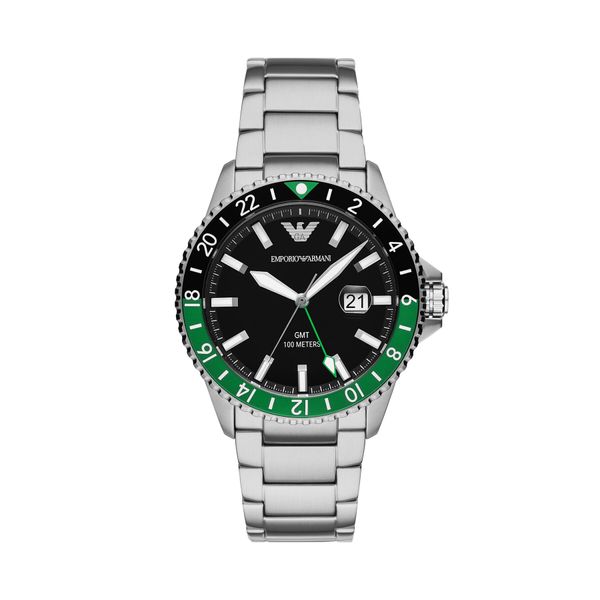 Emporio Armani Sat Emporio Armani Diver AR11589 Silver/Black