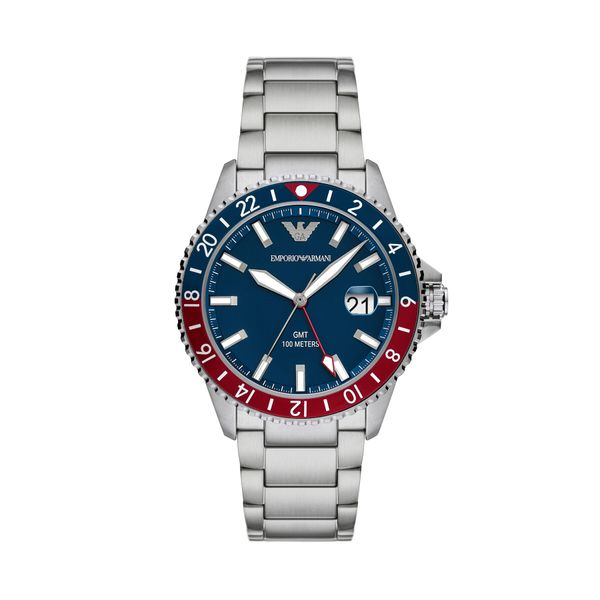 Emporio Armani Sat Emporio Armani Diver AR11590 Silver/Navy