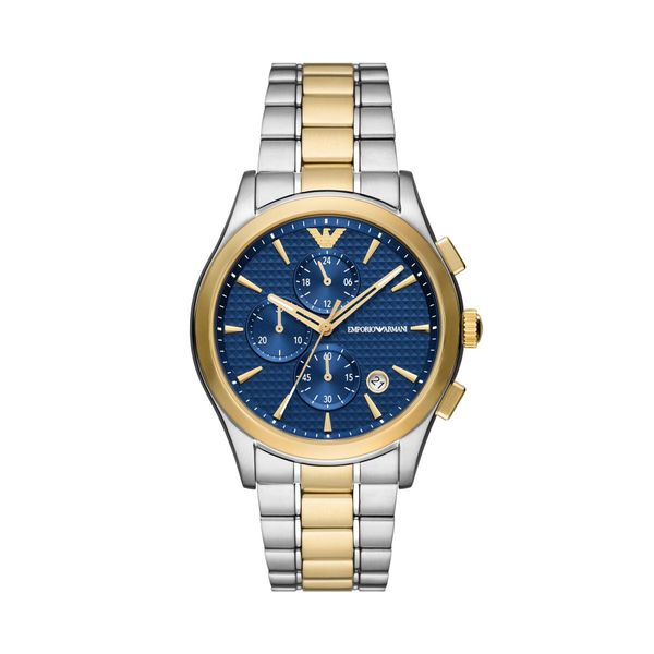 Emporio Armani Sat Emporio Armani Paolo AR11579 Navy/Gold