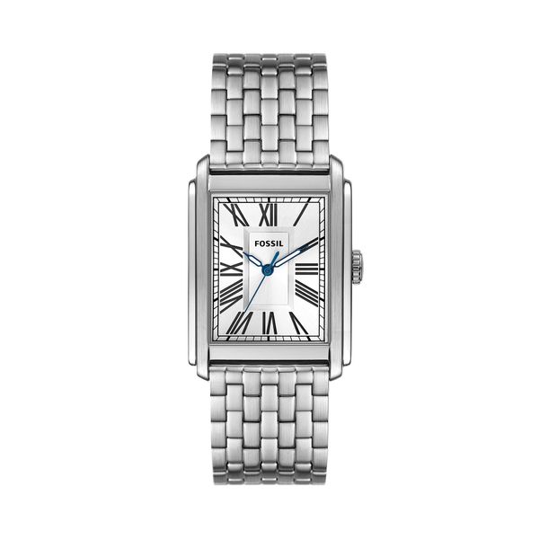 Fossil Sat Fossil Carraway FS6008 Silver/Silver