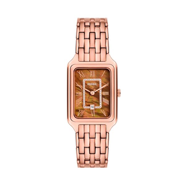 Fossil Sat Fossil Raquel ES5323 Brown/Rose Gold