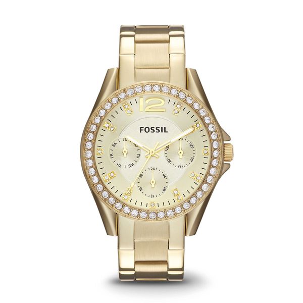 Fossil Sat Fossil Riley ES3203 Gold/Gold