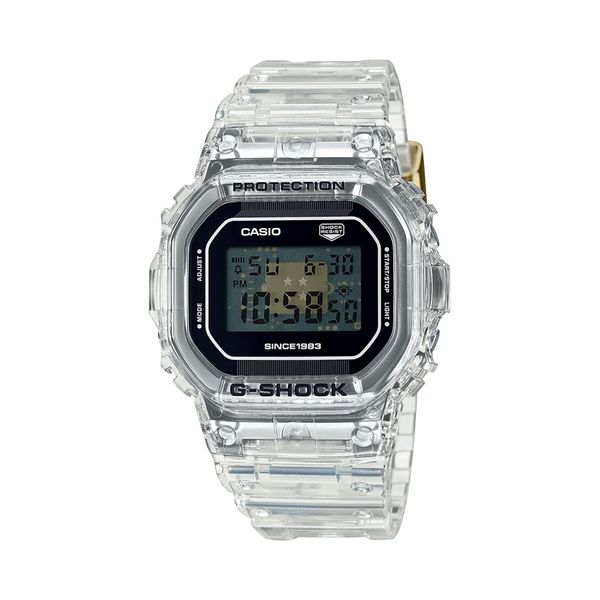 G-Shock Sat G-Shock 40th Anniversary Clear Remix DW-5040RX-7ER White