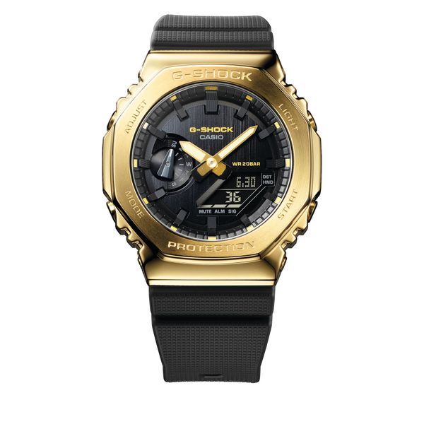 G-Shock Sat G-Shock Casio CasiOak GM-2100G-1A9ER Black/Gold