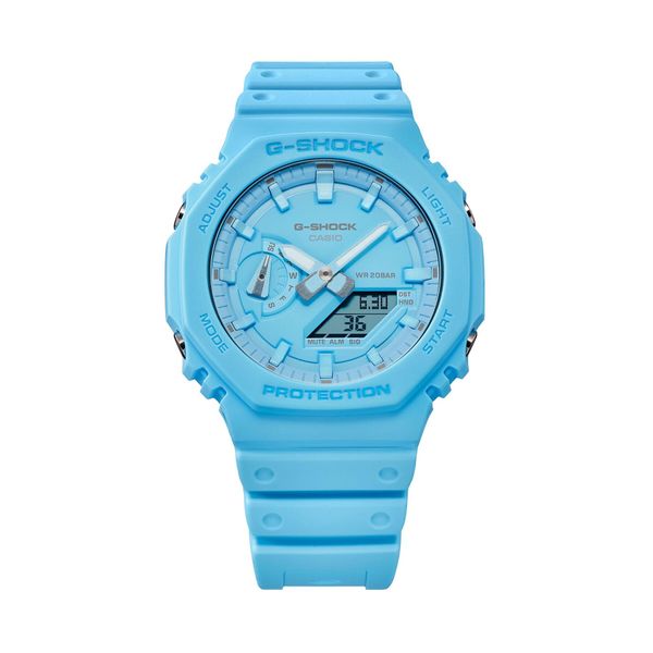 G-Shock Sat G-Shock GA-2100-2A2ER Blue