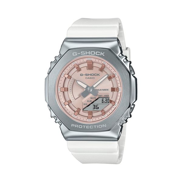 G-Shock Sat G-Shock Sparkle of Winter GM-S2100WS-7AER White/Pink