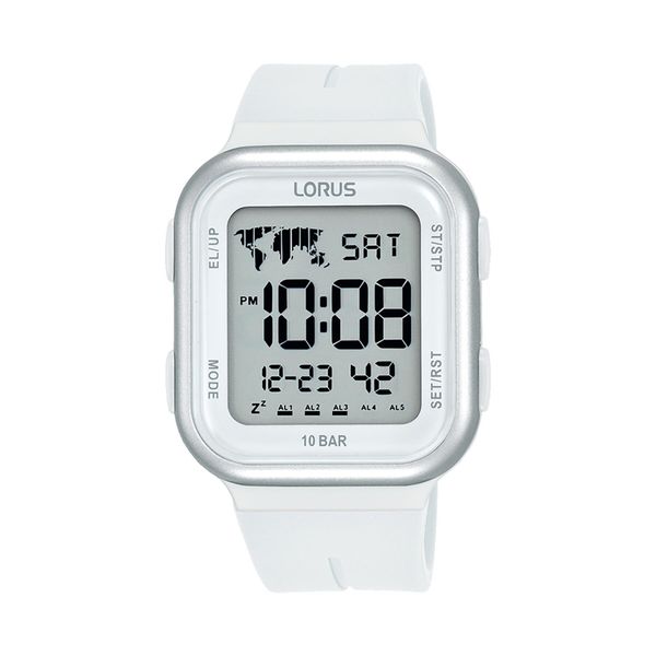 Lorus Sat Lorus Digital R2355PX9 White