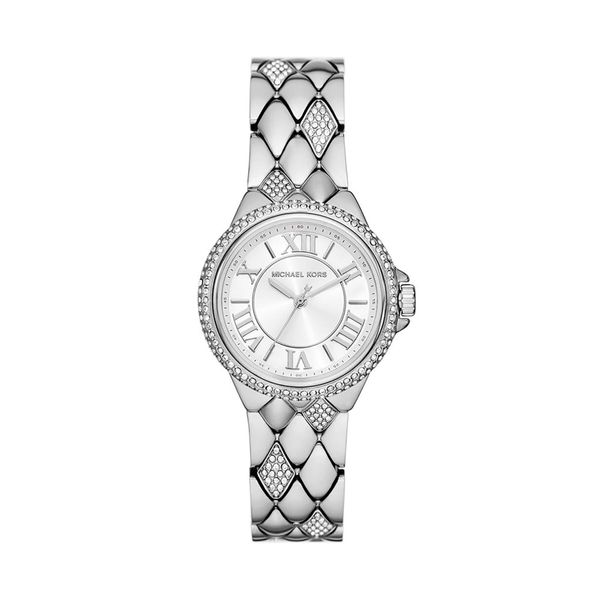 Michael Kors Sat Michael Kors Camille MK4804 Srebrna