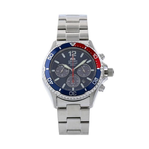 Orient Sat Orient Mako Solar RA-TX0201L10B Navy/Silver