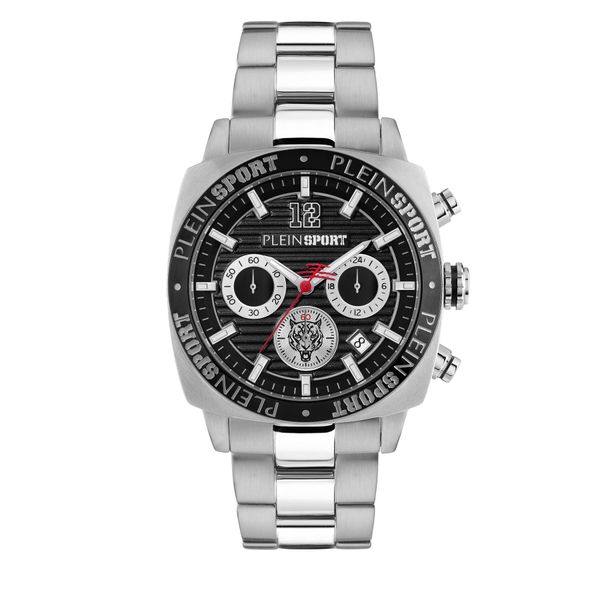 Plein Sport Sat Plein Sport Wildcat PSGBA1123 Black Guilloché