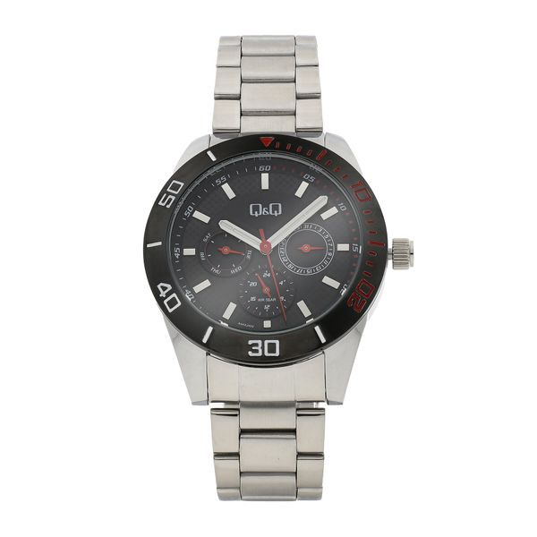 Q&Q Sat Q&Q AA42-422 Silver/Silver