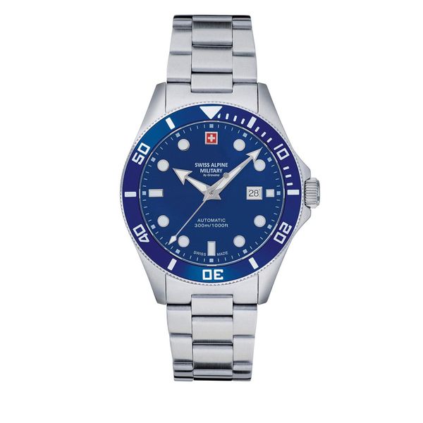 Swiss Alpine Military Sat Swiss Alpine Military 7095.2135 Silver/Blue