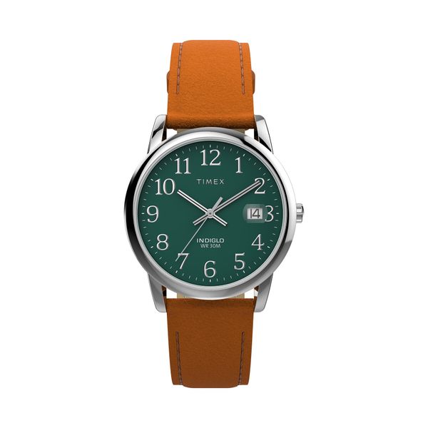 Timex Sat Timex Easy Reader Classic TW2W54600 Green/Brown