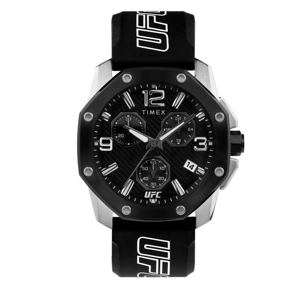 Timex Sat Timex Icon Chronograph TW2V58600 Silver/Black