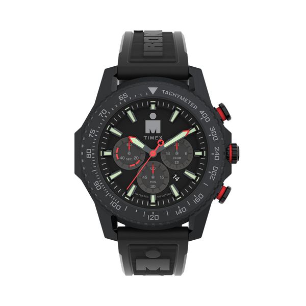 Timex Sat Timex Ironman Finisher Adrenaline TW2W55400 Black/Black