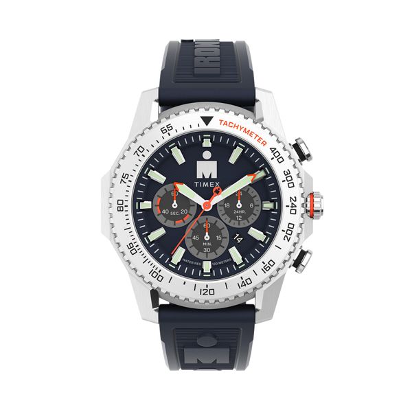 Timex Sat Timex Ironman Finisher Adrenaline TW2W55500 Blue/Silver