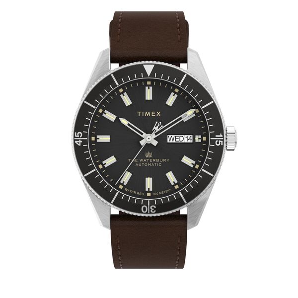 Timex Sat Timex Waterbury TW2V24800 Brown/Black
