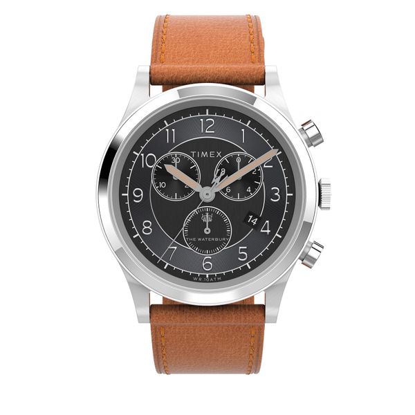 Timex Sat Timex Waterbury TW2V73900 Black/Silver