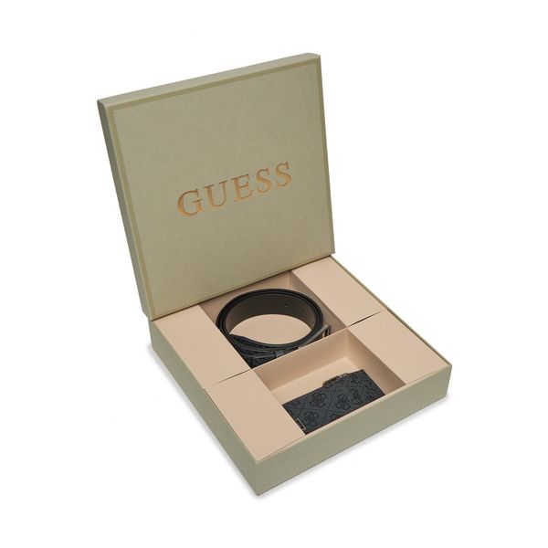 Guess Set futrola za kartice i remen Guess Gift Box GFBOXM P3305 BLA
