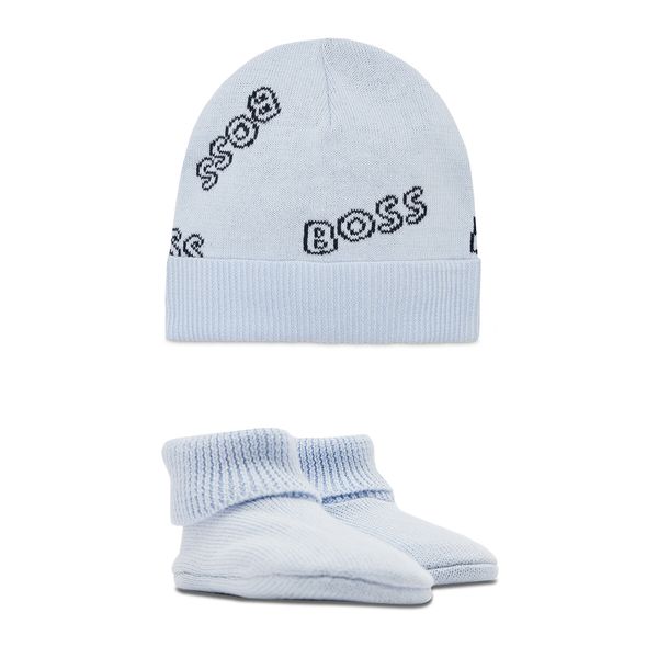 Boss Set kapa i čarape Boss J98386 Pale Blue 771
