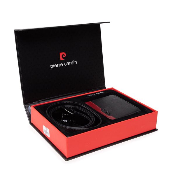 Pierre Cardin Set novčanik i remen Pierre Cardin ZG-79 Crna