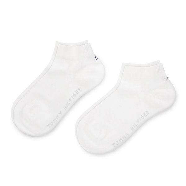 Tommy Hilfiger Set od 2 para dječjih niskih čarapa Tommy Hilfiger 301390 White 300