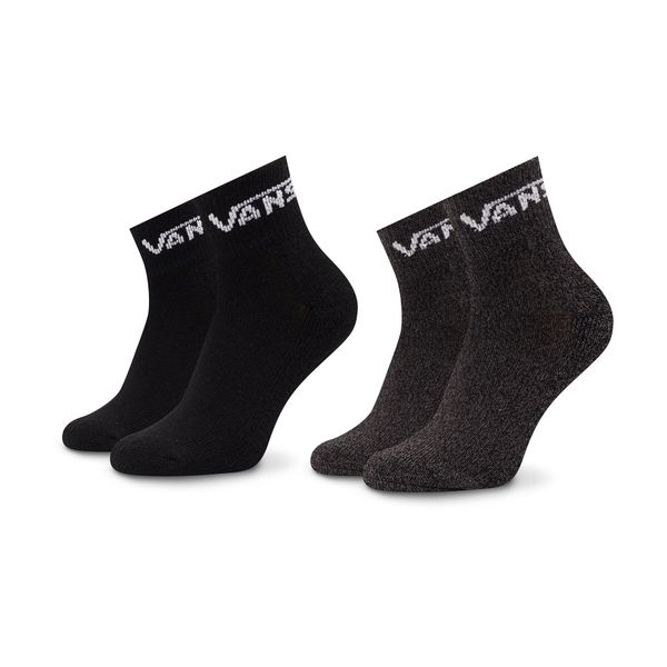 Vans Set od 2 para dječjih visokih čarapa Vans Drop V Classic VN0A7PTC Black BLK1