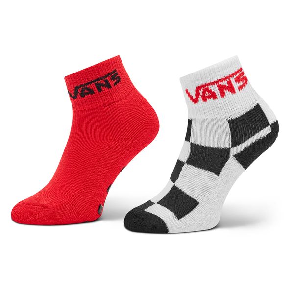Vans Set od 2 para dječjih visokih čarapa Vans Drop V Classic VN0A7PTC0PZ1 True Red