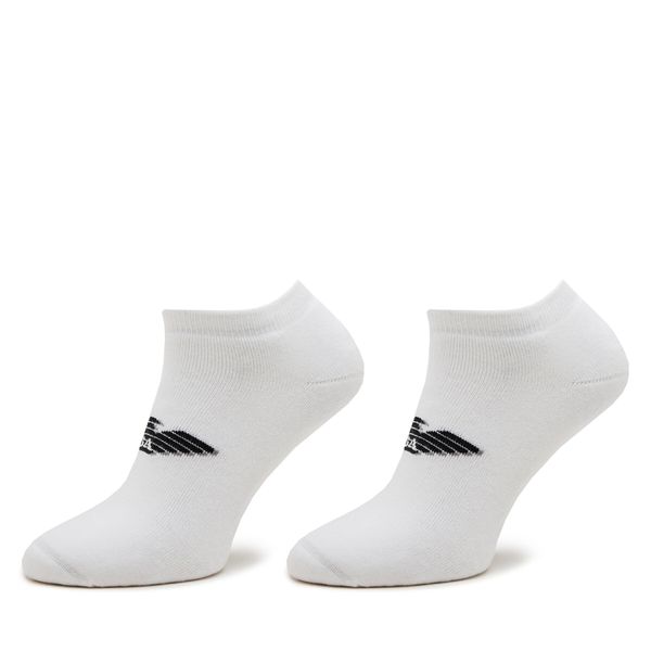 Emporio Armani Set od 2 para muških čarapa Emporio Armani 306208 4R300 00010 Bianco