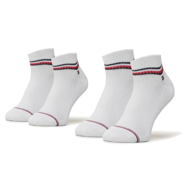 Tommy Hilfiger Set od 2 para muških čarapa Tommy Hilfiger 100001094 Bijela