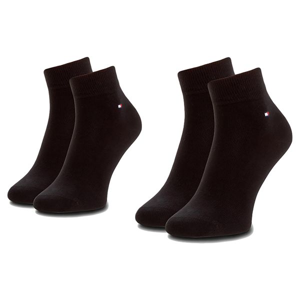Tommy Hilfiger Set od 2 para muških čarapa Tommy Hilfiger 342025001 Black 200