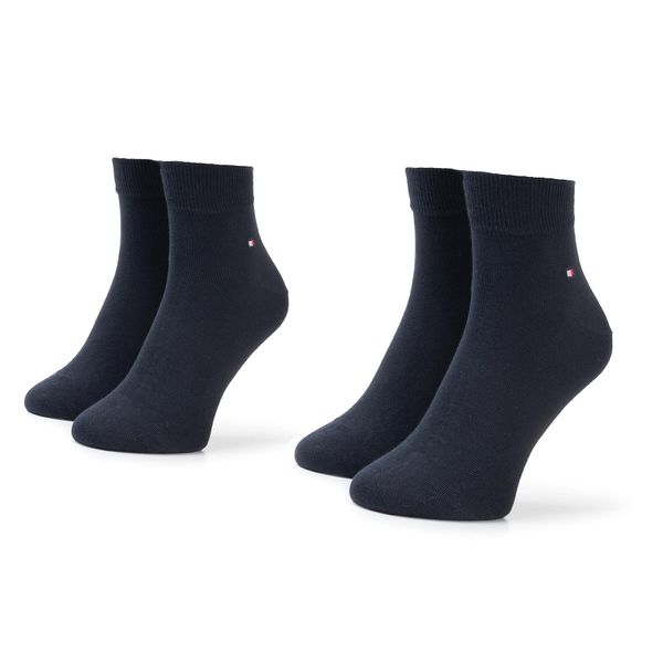 Tommy Hilfiger Set od 2 para muških čarapa Tommy Hilfiger 342025001 Dark Navy 322