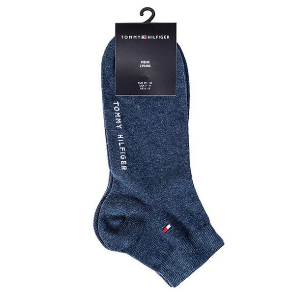 Tommy Hilfiger Set od 2 para muških čarapa Tommy Hilfiger 342025001 Jeans 356 39/42
