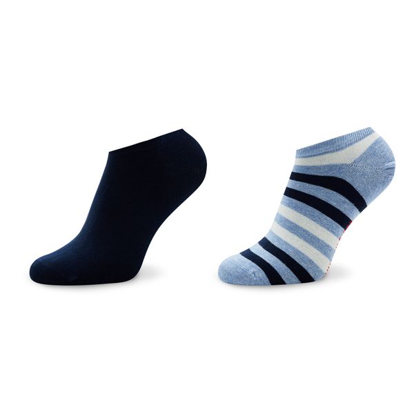 Tommy Hilfiger Set od 2 para muških čarapa Tommy Hilfiger 382000001 Light Blue Melange 025