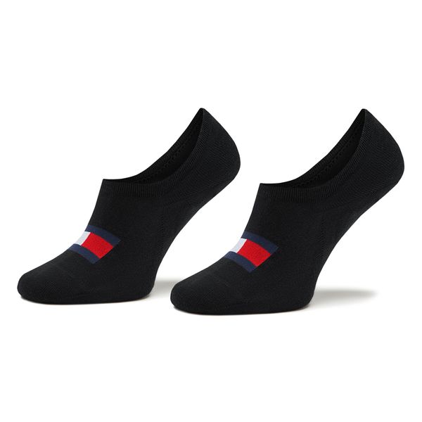 Tommy Hilfiger Set od 2 para muških niskih čarapa Tommy Hilfiger 701223928 Black 001