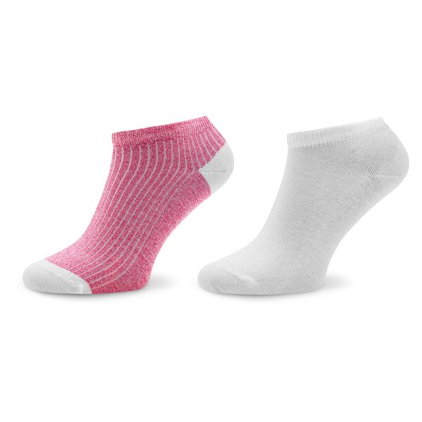 Tommy Hilfiger Set od 2 para niskih ženskih čarapa Tommy Hilfiger 701222651 Light Pink 003