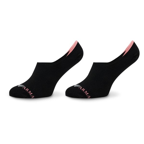 Emporio Armani Set od 2 para unisex niskih čarapa Emporio Armani 292312 3R229 00020 Nero