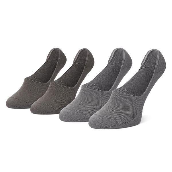 Levi's® Set od 2 para unisex niskih čarapa Levi's® 37157-0191 Middle Grey Melange