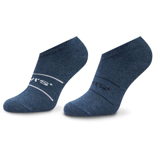 Levi's® Set od 2 para unisex niskih čarapa Levi's® 701203953 Denim